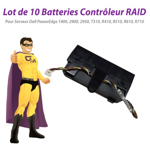 Pack x10 batterien - pack,