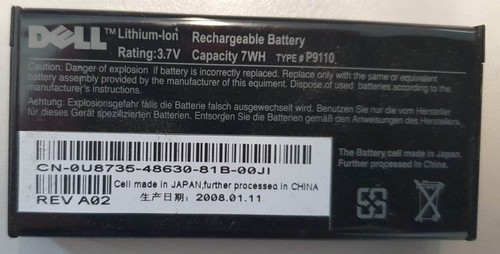 Dell p9110 7wh volt - 7wh, 3.7
